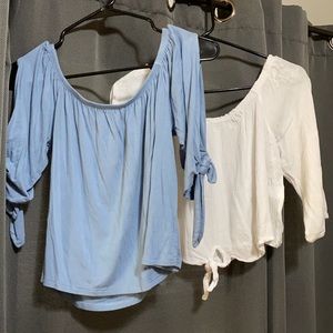 2 off the shoulder tops